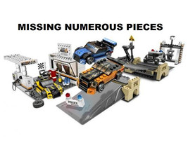 LEGO Racers Tiny Turbos Set 8135 Bridge Chase + Instructions NEAR MINT - $65.00