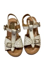 Vintage Dyna Kids Toddler Girls Sandals 6? Used White *Some Wear - £13.01 GBP