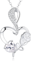Mothers Day Gifts for Mom Wife, Trendy Jewelry from Son Daughter Sterling Silver - £42.12 GBP