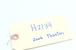 2004-2006 VOLKSWAGEN PHAETON FUEL VAPOR EVAP CHARCOAL CANISTER H2134 image 14