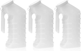 Dealmed Male Urinal With Attached Cover - Portable Urinals For Men With, 3/Pk. - $41.92
