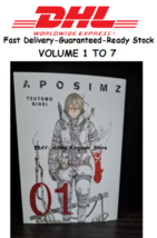 APOSIMZ Tsutomo Nihei Manga Volume 1-7 Set English Comic [DHL EXPRESS] - $121.00