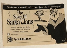 The Story Of Santa Claus Tv Guide Print Ad TPA12 - £4.63 GBP