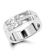 1.7CT Anniversaire Anneau de Mariage Simulé Diamant Plaqué or Blanc V-Day - €177,20 EUR