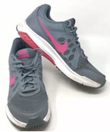 Nike Women&#39;s Dart X1 Running Shoe Graphite Gray with Pink Swoosh US Size 10 - £31.69 GBP