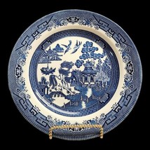 Dinner Plate 10 1/4 in., Willow Blue, (Georgian Shape), by CHURCHILL 3 A... - £7.89 GBP
