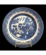 Dinner Plate 10 1/4 in., Willow Blue, (Georgian Shape), by CHURCHILL 3 A... - £7.79 GBP