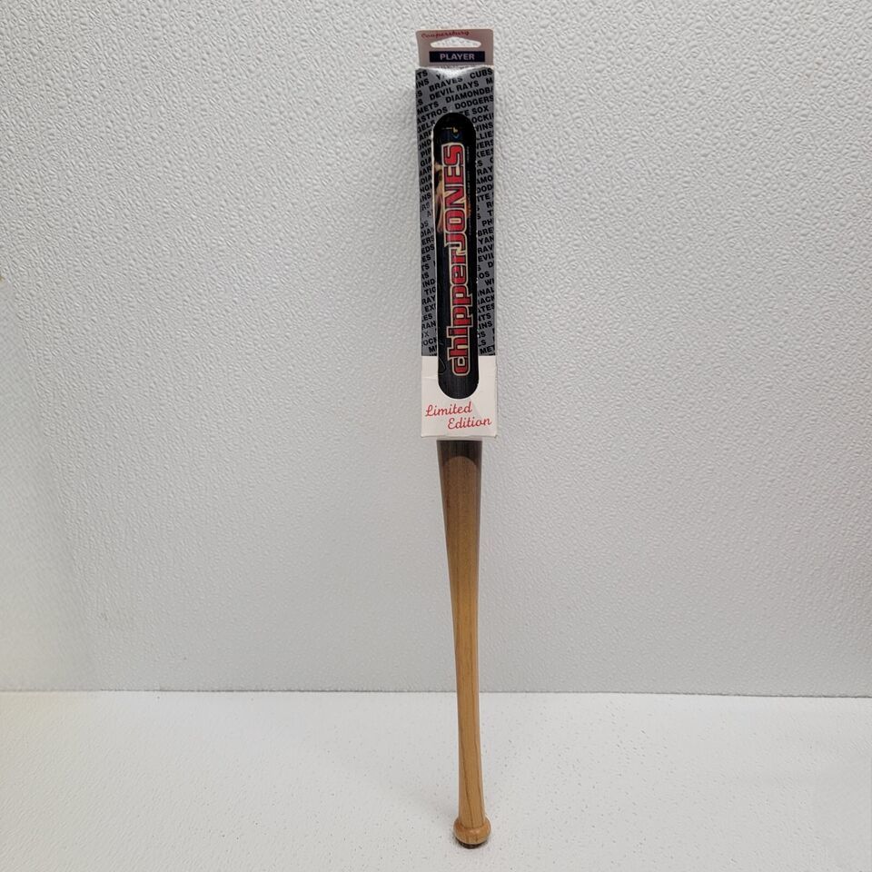 Atlanta Braves Chipper Jones Mini Baseball Bat Coopersburg Player Bat MLB - $84.56