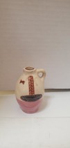 Mohawk Miniature Empty Pink and White Stoneware Jug Peppermint Schnapps ... - €13,11 EUR