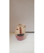 Mohawk Miniature Empty Pink and White Stoneware Jug Peppermint Schnapps ... - $20.37 CAD