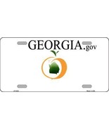 Georgia State Background Blank Novelty Metal License Plate - £15.14 GBP