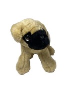 Chosun Plush Salesman Sample Pug Dog Stuffed Animal 7 Inch Brown Tan Pup... - $6.92