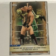 The Miz Vs Rey Mysterio Jr Trading Card WWE Wrestling #69 - £1.54 GBP