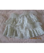 White Girl Ruffle and Lace Skirt 3T - $8.20 CAD