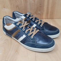 Australian Footwear Men’s Sneakers Size 10 M Leather Suede Blue Shoes EU 43 - £33.42 GBP