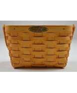 Longaberger 2000 Dresden Basket Combo With Protecter &amp; Metal Plate Home ... - $27.08