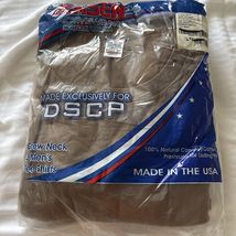 USGI Jensen Activewear 3 Men's Crew Neck T Shirts DSCP Sand Color XXX Large - $64.35