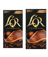 2 Pack L&#39;Or Capsules Espresso Caramel Nespresso - $37.38