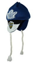 Toronto Maple Leafs  Adidas NHL Stadium Series Team Logo Tassel Knit Beanie - £16.36 GBP