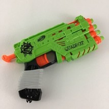 Nerf Zombie Strike Quadrot Soft Dart Blaster Gun Toy Weapon Green 2017 H... - £19.71 GBP