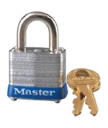 MASTERLOCK CO 7KA-P216 1-1/8&quot; Laminated Padlock - 9/16&quot; Shackle - Keyed ... - €19,94 EUR