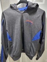 Boise State Broncos Sweatshirt Adult XXL Gray Blue Hoodie Colesseum Mens - £14.70 GBP