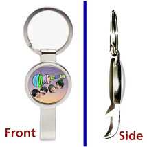 The Monkees Pendant or Keychain silver tone secret bottle opener - £9.77 GBP