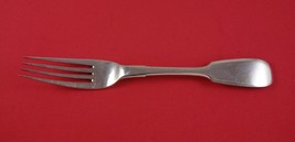 Russian Sterling Silver Dinner Fork 2.8 ozt. 8&quot; Dated 1895 Flatware - £123.27 GBP