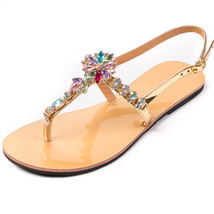 NEW Women`s Beach sandals Fashion summer Bohemia Shoes T-strap thong flip flops  - £27.43 GBP