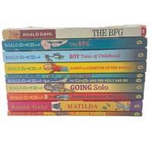 Roald Dahl Book Lot of 10 BFG Boy Tales Danny Esio Giraffe Solo James Matilda - £19.32 GBP