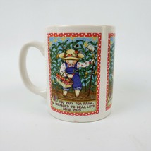 Mary Englebreit If You Pray for Rain Be Prepared to Deal with Some Mud Mug - £12.66 GBP