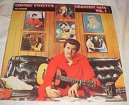 Conway Twitty&#39;s Greatest Hits Vol. 1 Record Album Vinyl LP Conway Twitty - £28.02 GBP