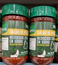 2X Knorr Caldo De Pollo Bajo Sodio / Chicken Bouillon Low Sodium 2 Of 200g Ea. - £23.19 GBP