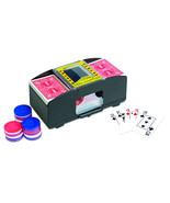 Automatic Card Shuffler- Playing Card Uno Texas Poker Two Deck - £10.21 GBP