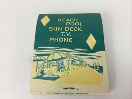 Vintage ~1950’s Holiday Sands Motel~ Norfolk Beach, VA. Unused &amp; Mint Co... - $11.77