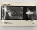 2009 Chevrolet Malibu Owners Manual Handbook OEM L04B44028 - £21.32 GBP