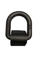(2) D RING 1/2&quot; TRAILER FLATBED TRUCK TOW TIE DOWN CHAIN MOVING TARP ROP... - $355.45 MXN