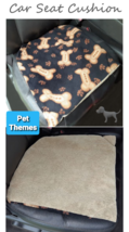 Driver Car Truck Seat Cushion Pad Fleece Ultra Suede Velvet Faux Fur 17x... - £23.98 GBP