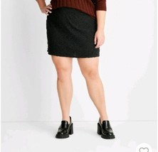 Women&#39;s Puckered Mini Skirt - Future Collective Gabriella Karefa-Johnson Size 1X - £11.19 GBP