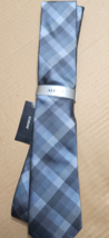 ALFANI Men&#39;s Tie Avondale Plaid Grey 020 NWT MSRP $55.00 - $14.80