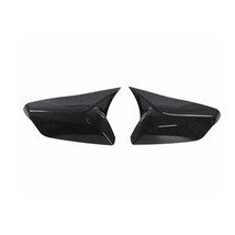 ABS   Rear View Mirror Housing Ox Horn Cover Cap -Side Door Mirror Cover for Mal - £81.94 GBP