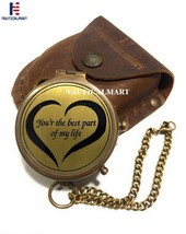 You&#39;re The Best Part of My Life Engraved Magnetic Compass for Loved Ones, Son, F - £30.67 GBP