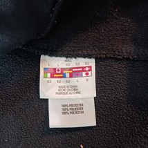 VTG Spyder CHRIS LOCURTO Men's L Black Full-Zip Embroidered Logo Fleece Jacket image 8