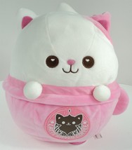 Latte Kitten Coffee in Pink Cup Squishy Plush - 12&quot; Tall - £13.65 GBP
