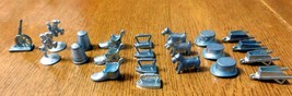 Game Monopoly Tokens Lot 23 Irons-Shoes-Thimbles + More Parts Only Vguc - £7.98 GBP