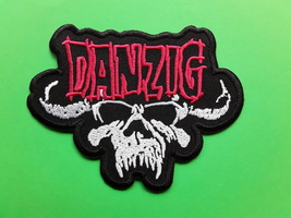 Danzig American Heavy Metal Rock Pop Music Band Embroidered Patch - £3.73 GBP