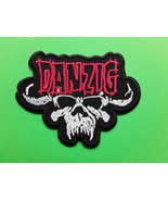 DANZIG AMERICAN HEAVY METAL ROCK POP MUSIC BAND EMBROIDERED PATCH  - £3.90 GBP