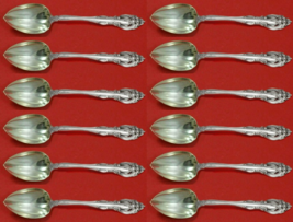 La Scala by Gorham Sterling Silver Grapefruit Spoon Custom Set 12 pcs 6 1/4&quot; - £464.48 GBP