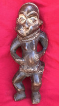 Outstanding Vintage Pende Tribe Power Figure Fetish By Ritual Nganga Priest - $75.00