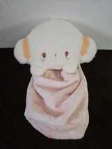 2021 Sanrio Cogimyun White Plush Stuffed Animal Pink Bag - £23.34 GBP
